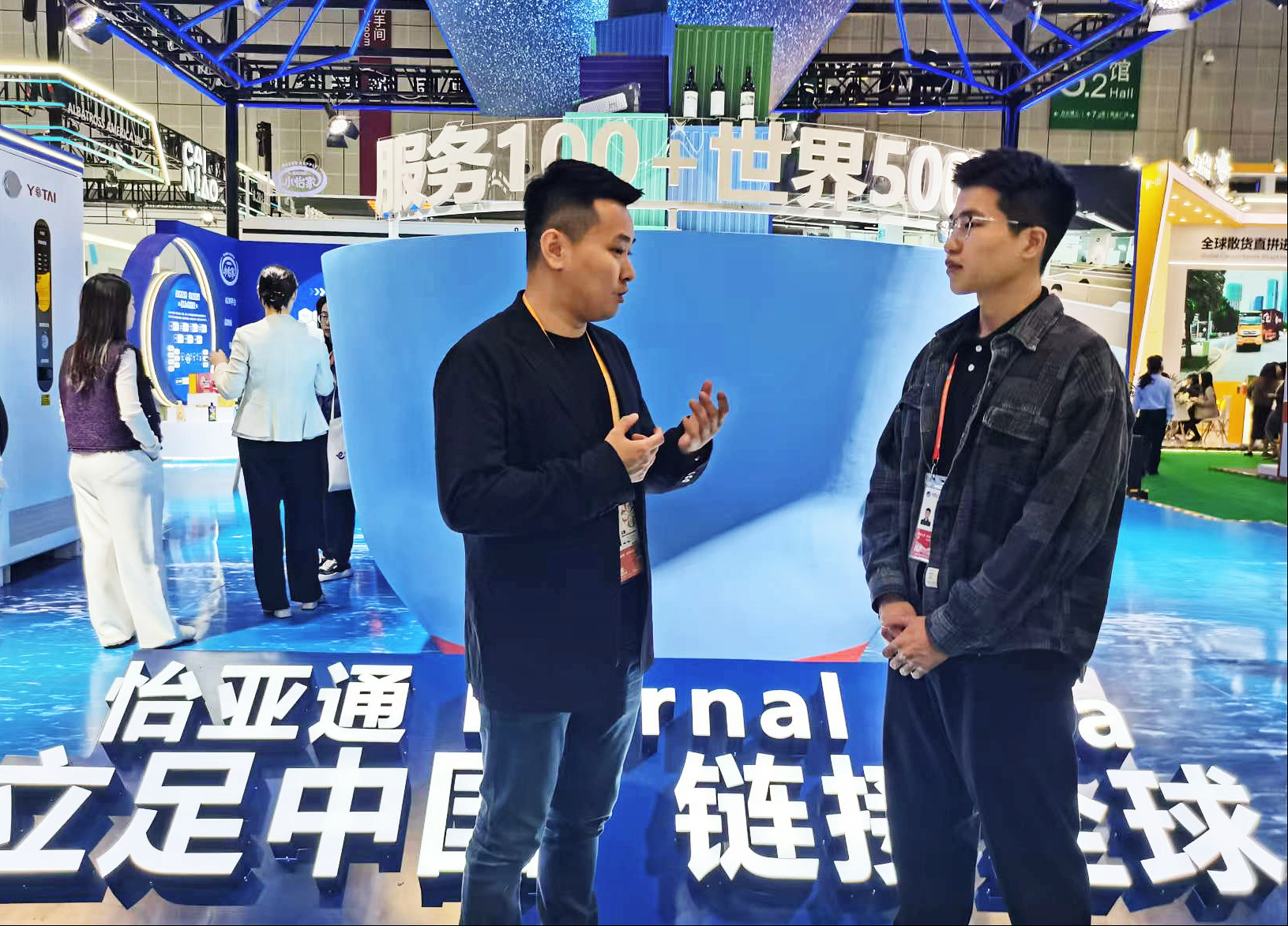 进博故事丨474蒙特卡罗官王辉：进博会促进商业和文化交流